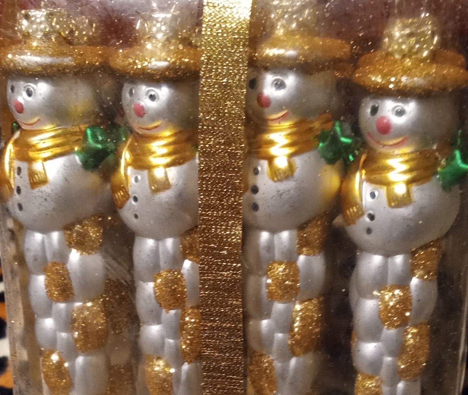 Gallery image 3 for Snowmen Icicle Ornaments, Set of 8