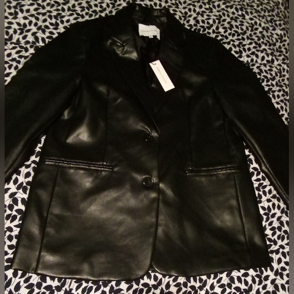 Gallery image 4 for Rebecca Minkoff Leather Blazer