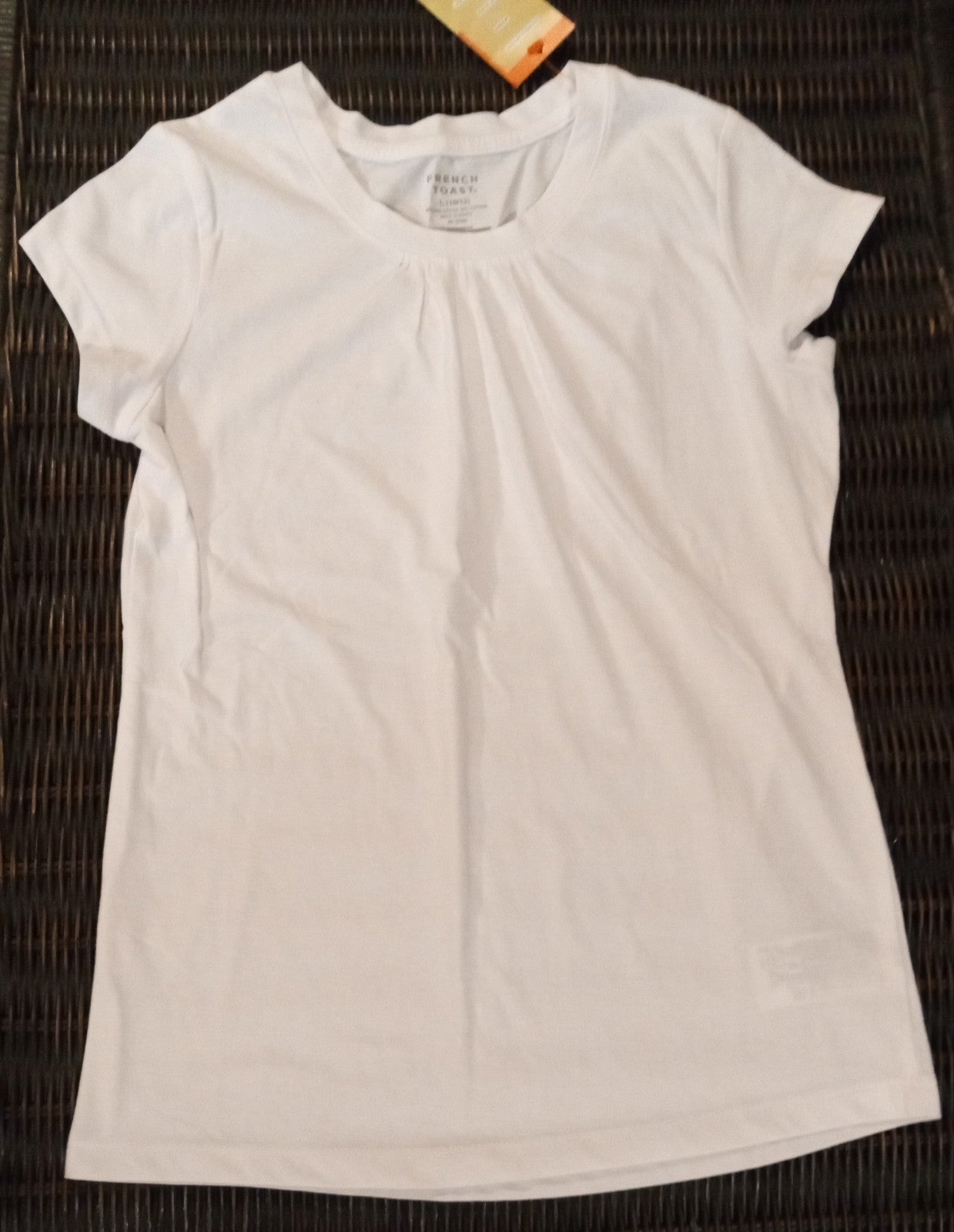 French Toast White Short Sleeved T-Shirt