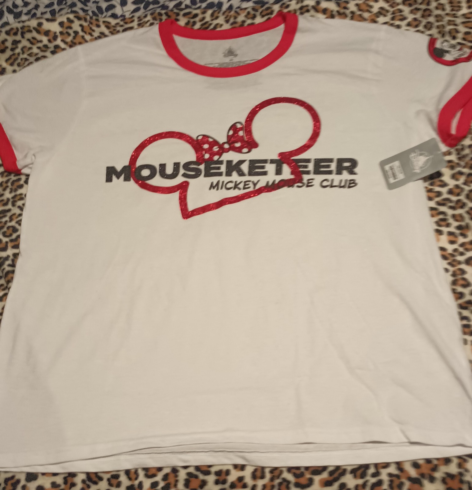 Gallery image 3 for Mickey Mouse Club Mouseketeer T-Shirt, 2XL