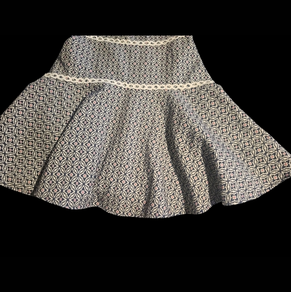 Gallery image 3 for Monique Lhuillier Navy/Marin/White A-Line Dress