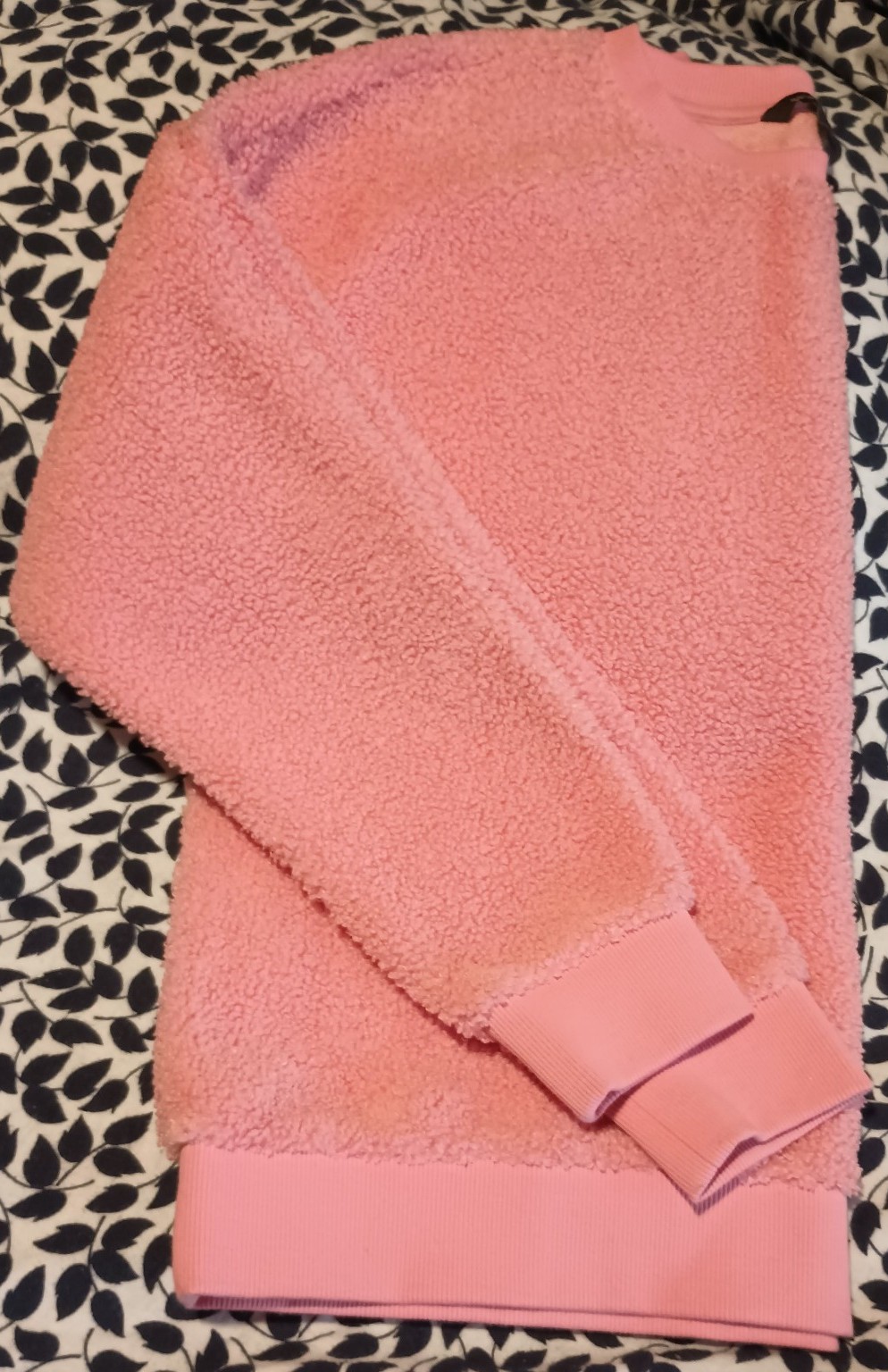 Gallery image 1 for Banana Republic Fuzzy Pink Sweater, Medium