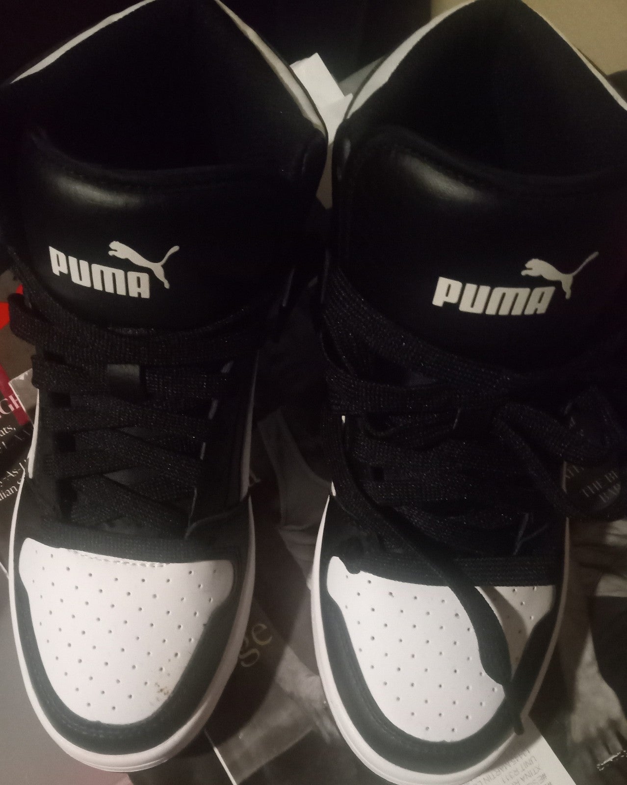 Puma Rebound Lay Up Youth High Top Sneakers, 5.5