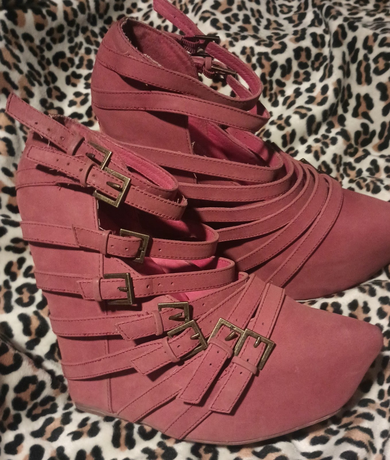 Jeffrey Campbell for Havana Last Suede Strappy Heels