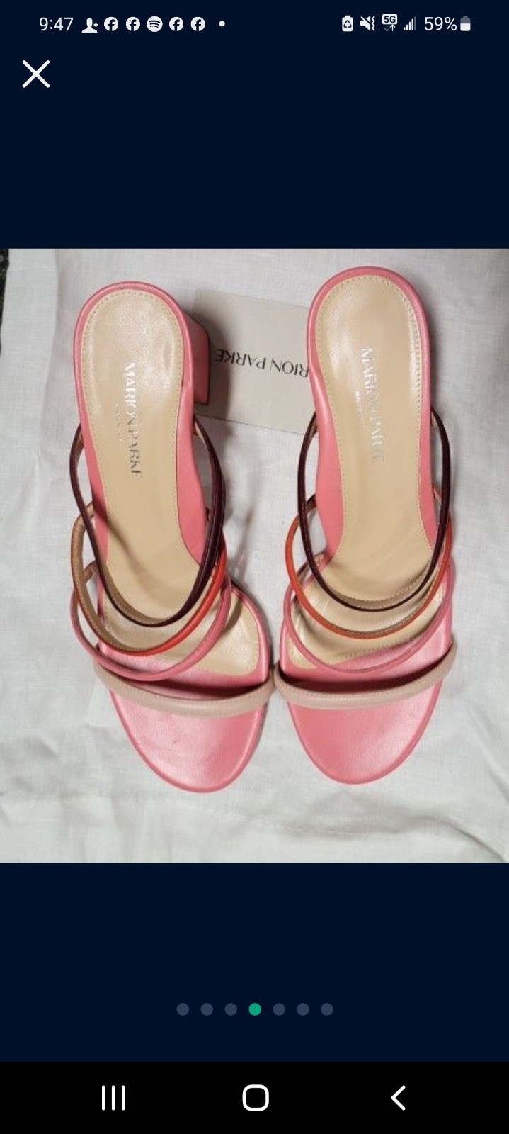 Marion Parke Stefi 60 Strappy Sandals