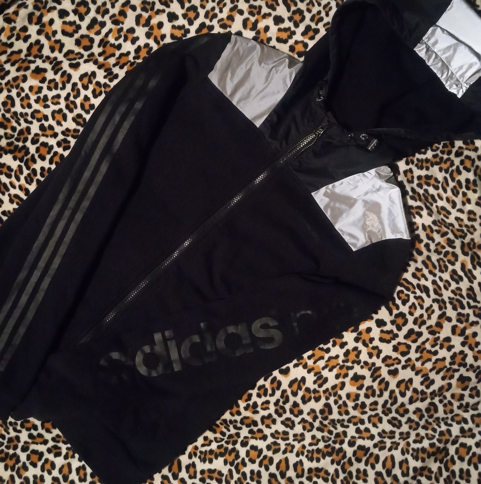 Gallery image 1 for adidasneo reflective jacket, men's small