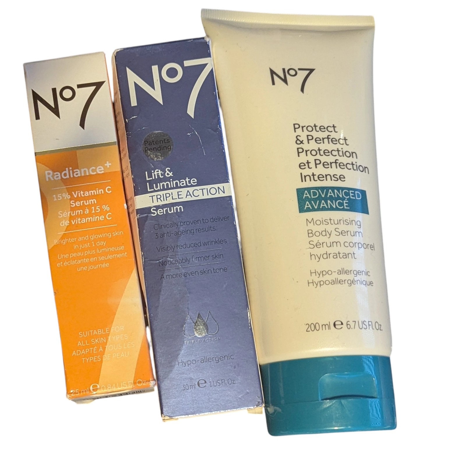 No7 Serum Trio