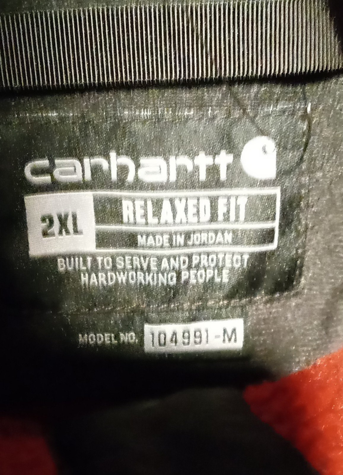 Gallery image 2 for Carhartt Relaxed Fit Sherpa Fleece Pullover Jacket