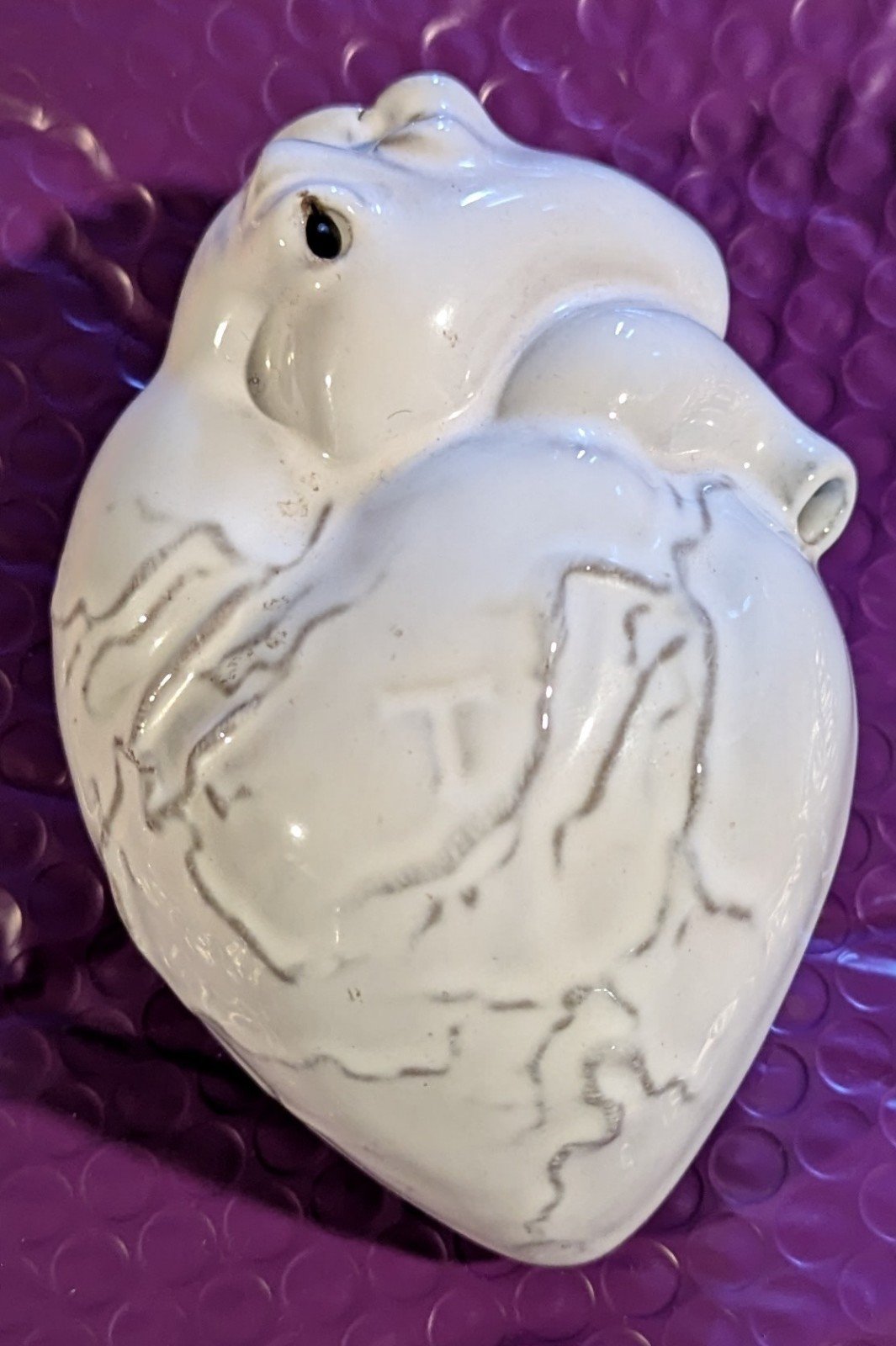 Halloween Decor Ceramic Human Heart