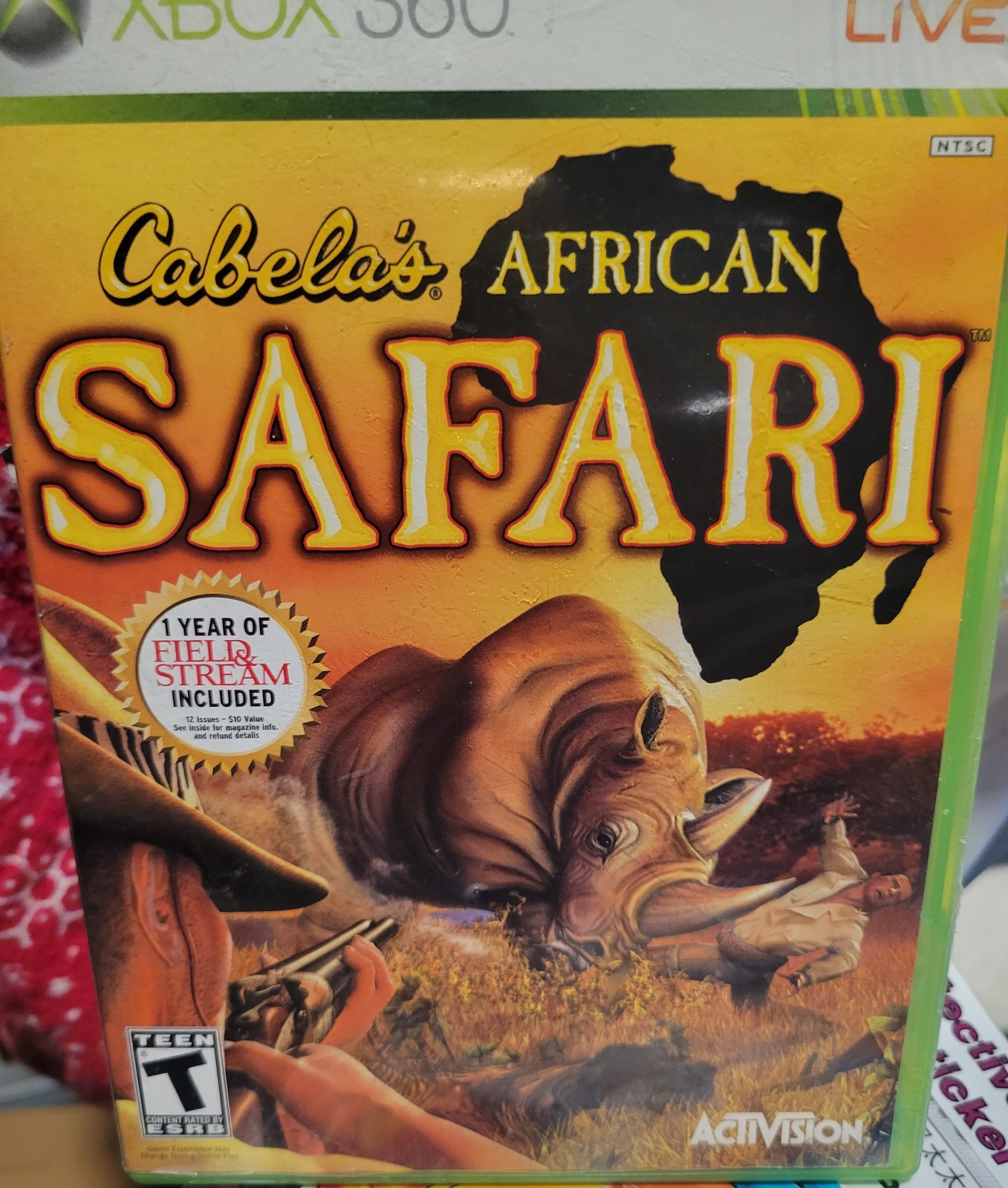 XBOX 360 Cabela's African Safari Video Game
