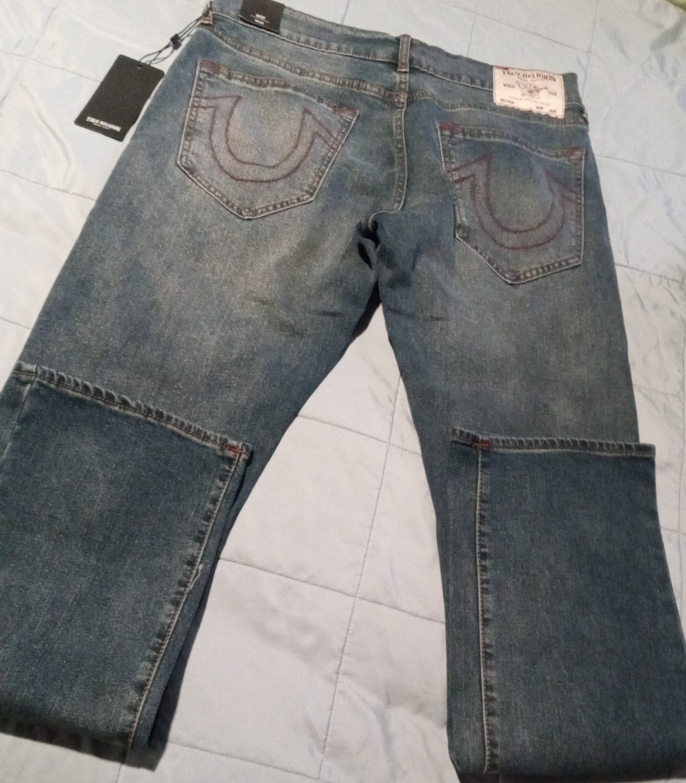 Gallery image 3 for True Religion Ricky Straight Leg Jeans, 32