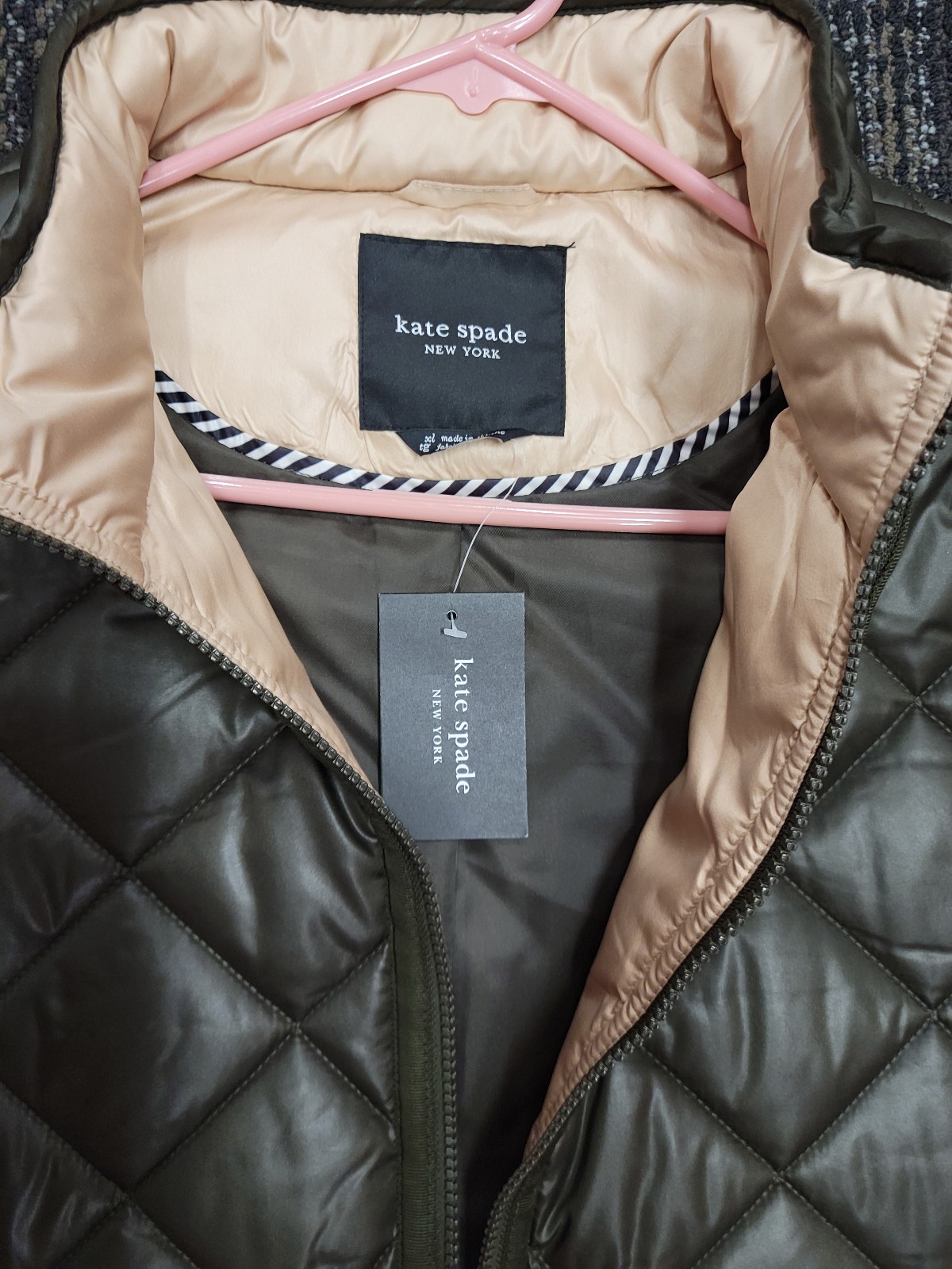 Gallery image 2 for Kate Spade Quilted Vest