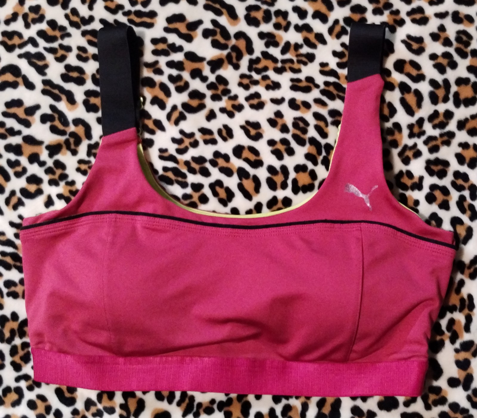 Puma Sports Bra, Size Large