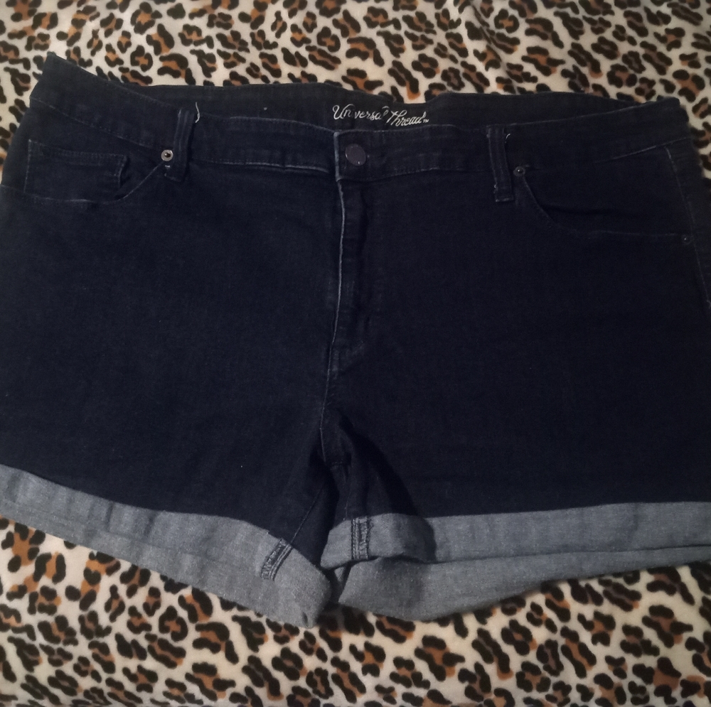 Gallery image 2 for Plus Size Women's T-shirt/Shorts Combo, 2X