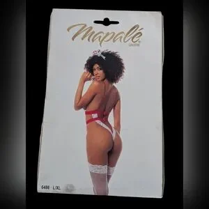 Gallery image 4 for Mapalé Lingerie Set of 2 Outfits, Large/XL