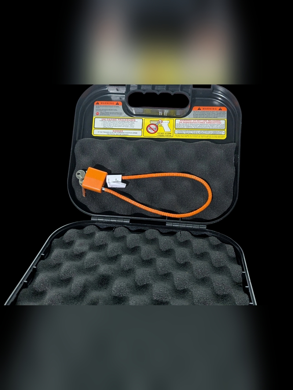 Gallery image 2 for Glock OEM Pistol Case & Cable Locks