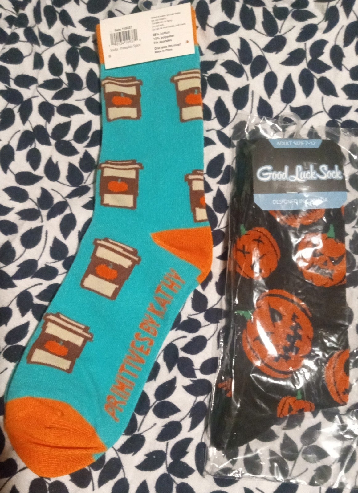 Gallery image 3 for Halloween Socks, 2 Pair
