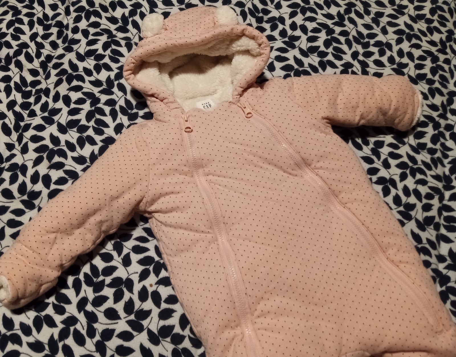 Gallery image 1 for Baby Gap Hooded Sherpa-Lined Cold Control Coziest Bundler