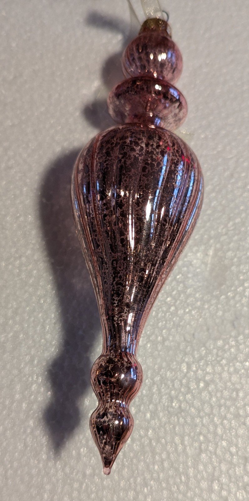 Gallery image 2 for KI Store Mercury Glass Christmas Ornaments, Set of 4