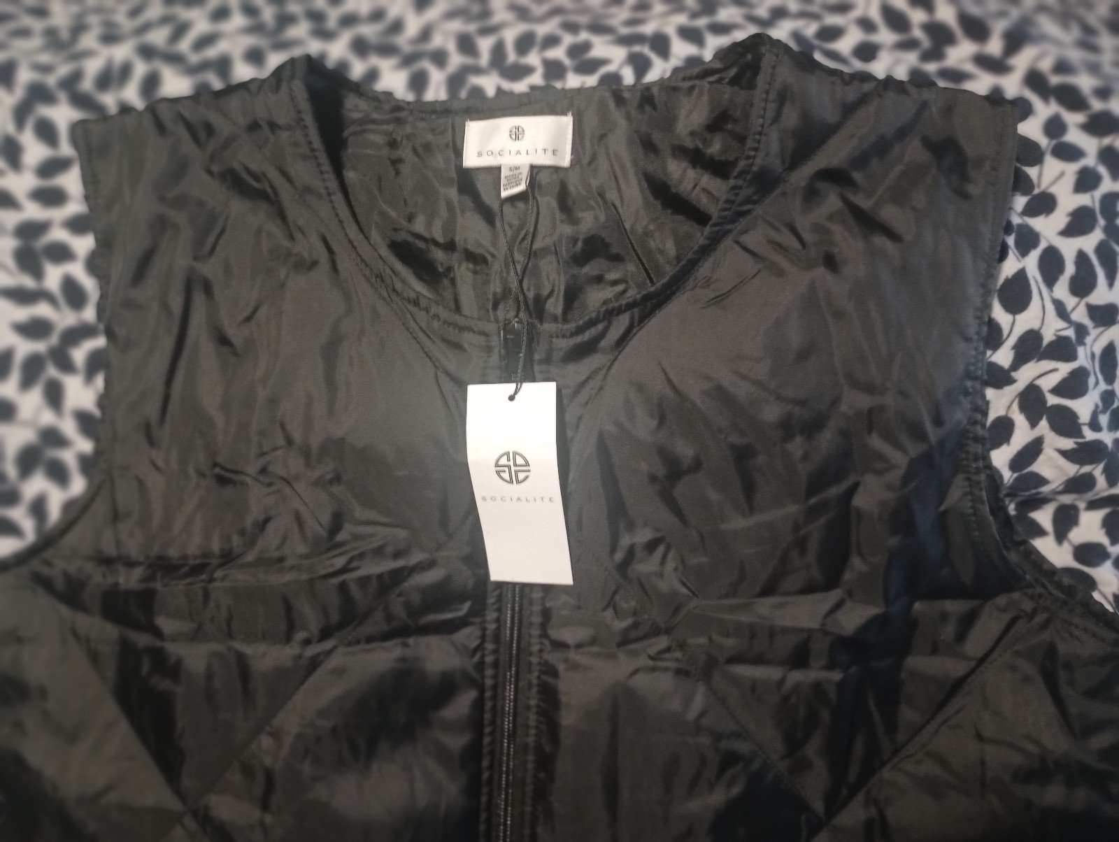Gallery image 2 for Socialite Quilted Vest, Small/Medium