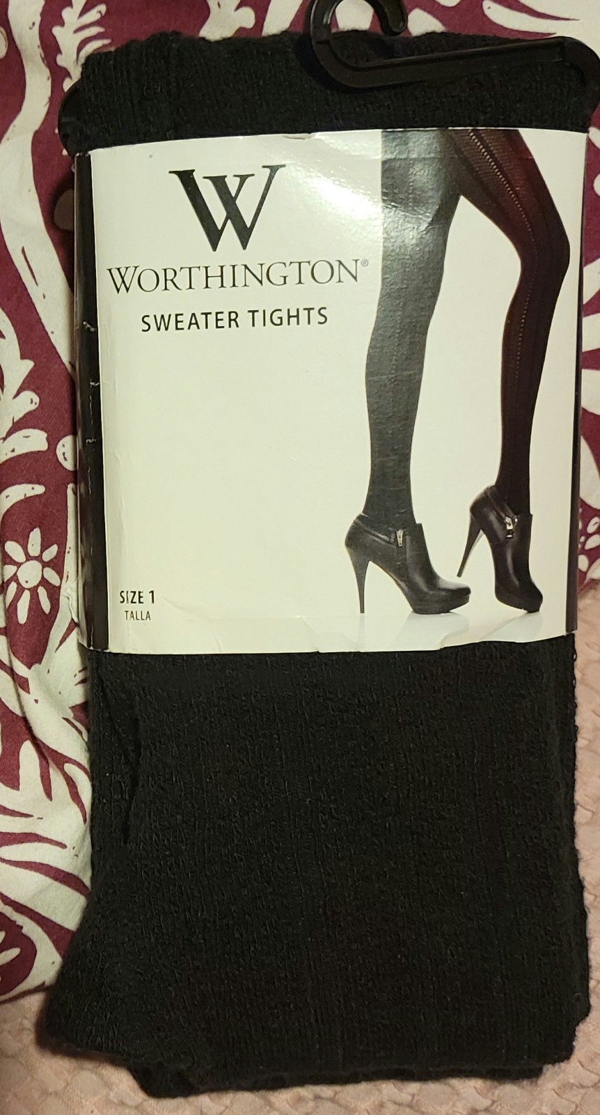 Worthington Sweater Tights, Size 1