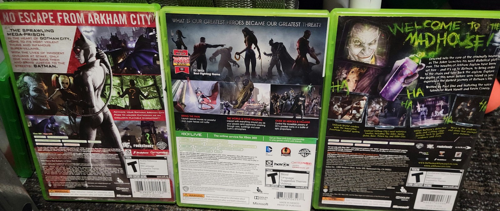 Gallery image 1 for XBOX 360 Video Game Trio