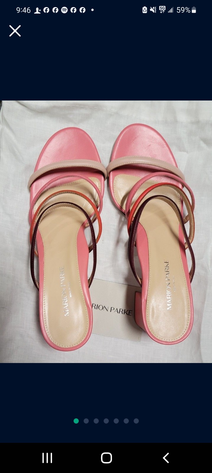 Gallery image 5 for Marion Parke Stefi 60 Strappy Sandals
