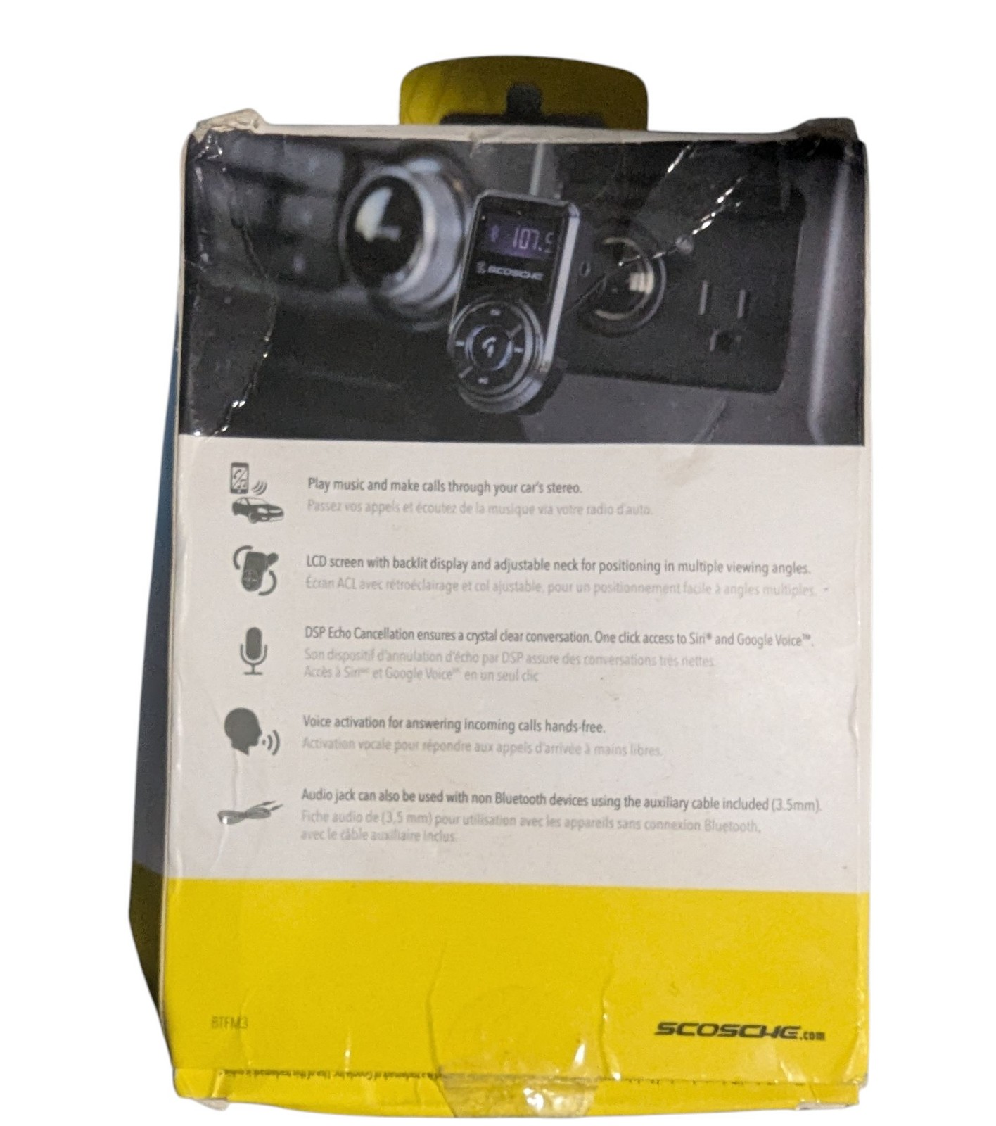 Gallery image 1 for Scosche Wireless Handsfree Car Kit