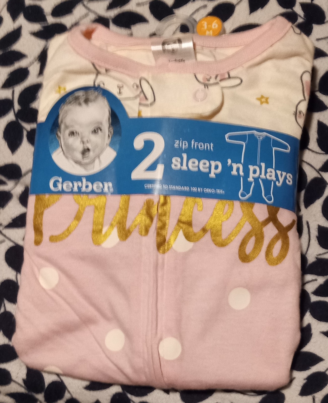Gallery image 2 for Carter's & Gerber Bundle of 3 Zip Front Sleep N Play Sleepers