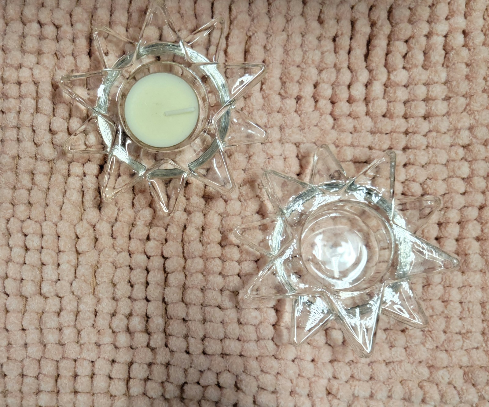 Gallery image 1 for PartyLite 2 Piece Starburst Candle Holders