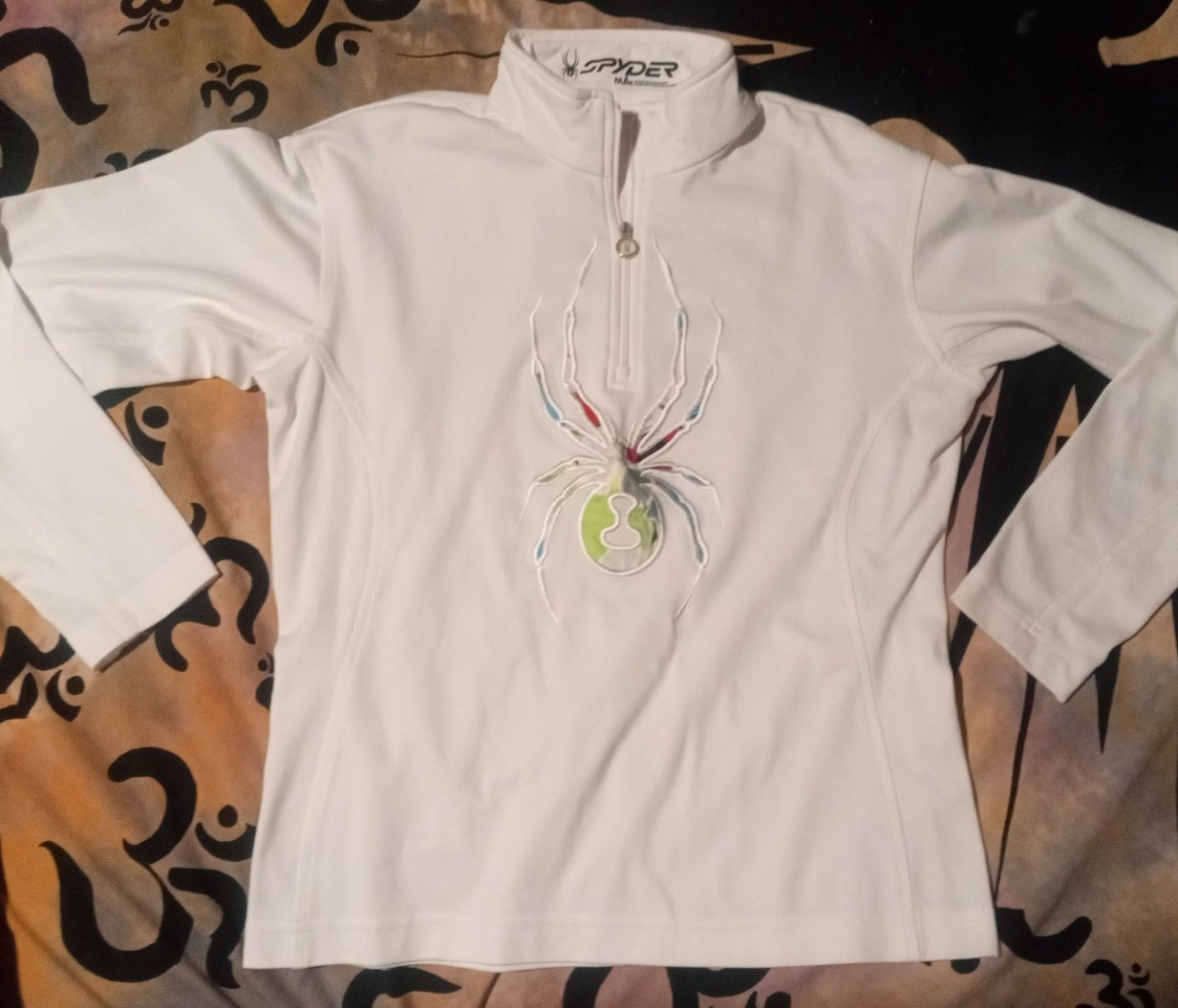 Gallery image 3 for Spyder 1/3 Zip Long-Sleeved Shirt, Medium