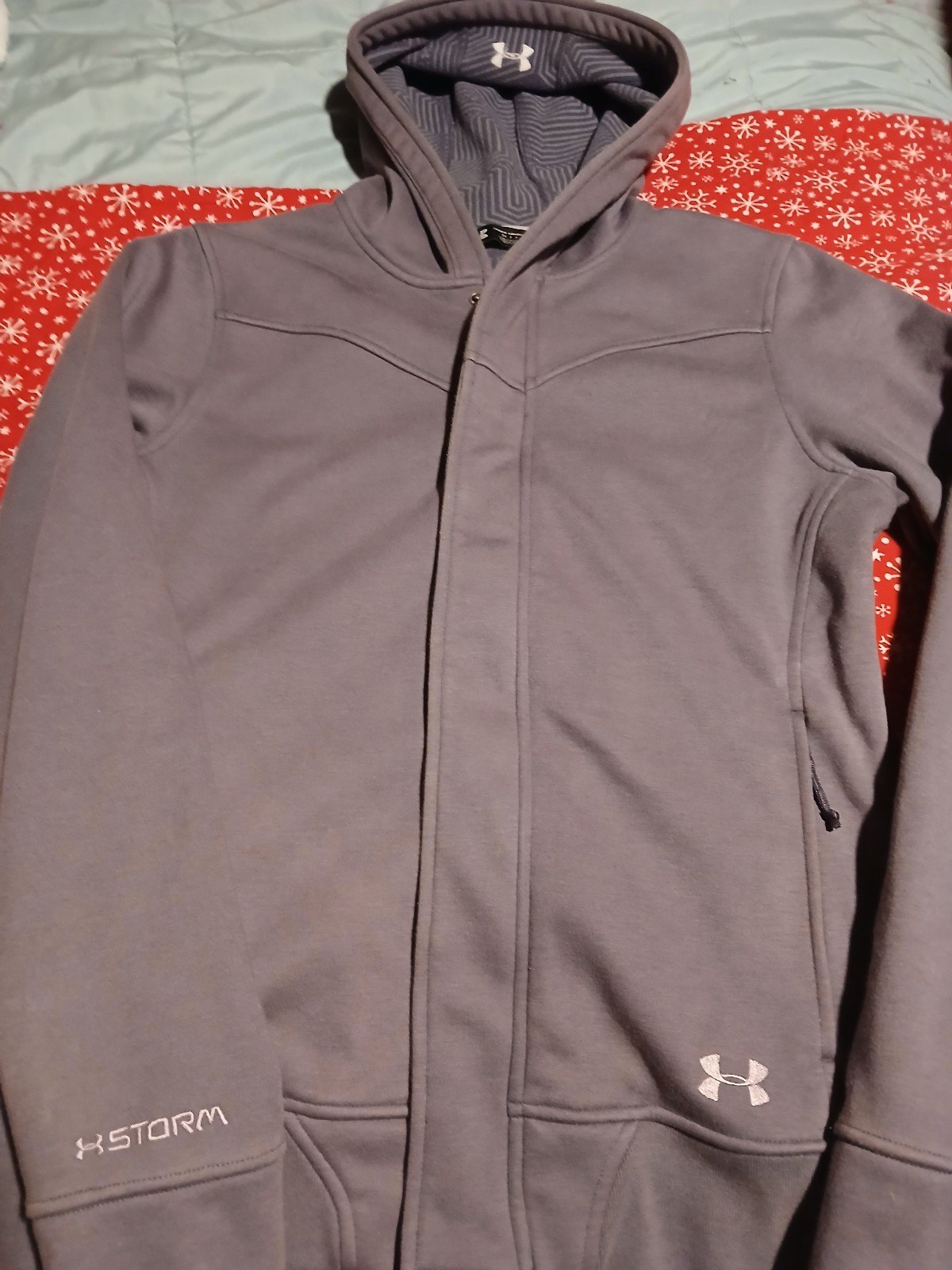 Gallery image 2 for Under Armour Storm Cold Gear Hooded Jacket