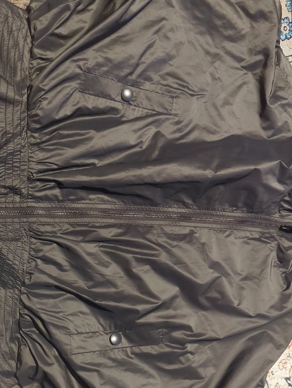 Gallery image 4 for Demoo Parkchoonmoo Batwing Cropped Windbreaker Jacket