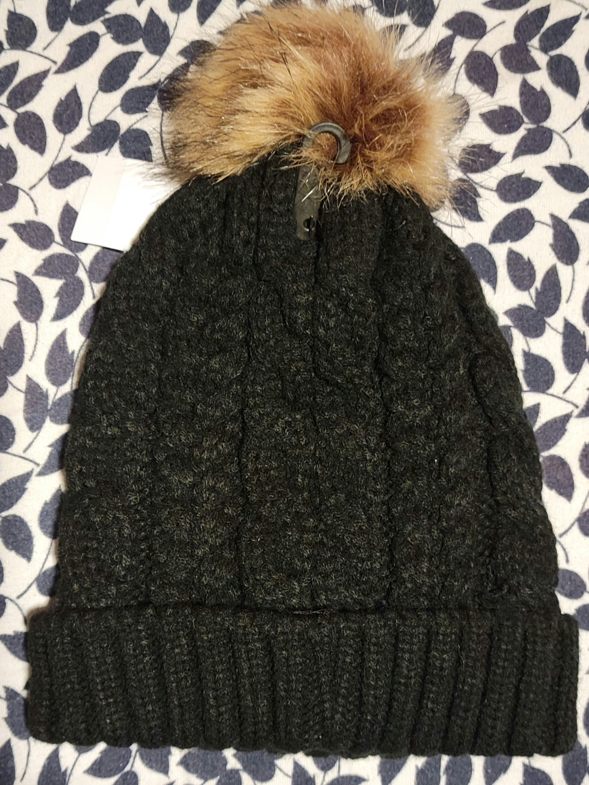 Gallery image 1 for Timberland Chunky Fleece-Lined Knit Beanie