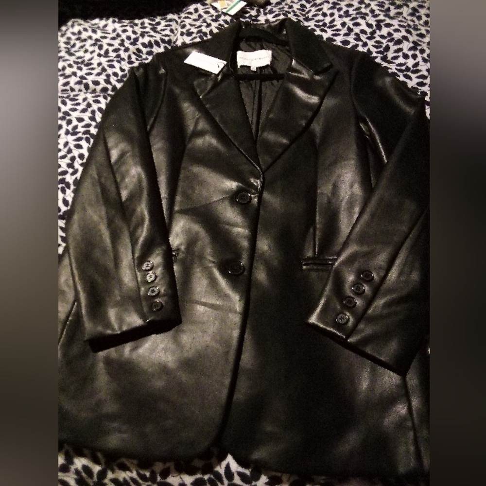 Gallery image 1 for Rebecca Minkoff Leather Blazer