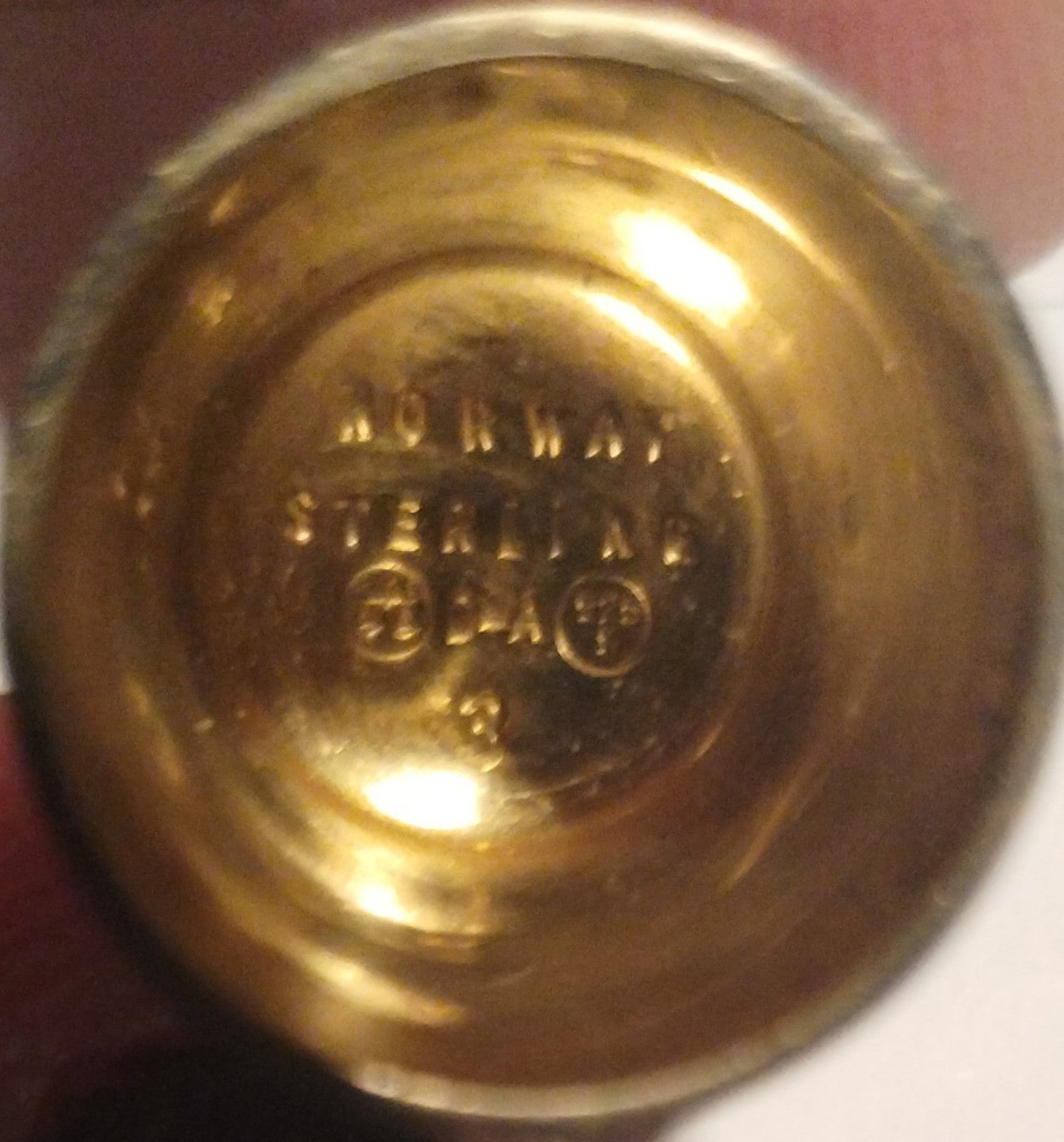 Gallery image 3 for David Andersen Norway Sterling Vintage Thimble