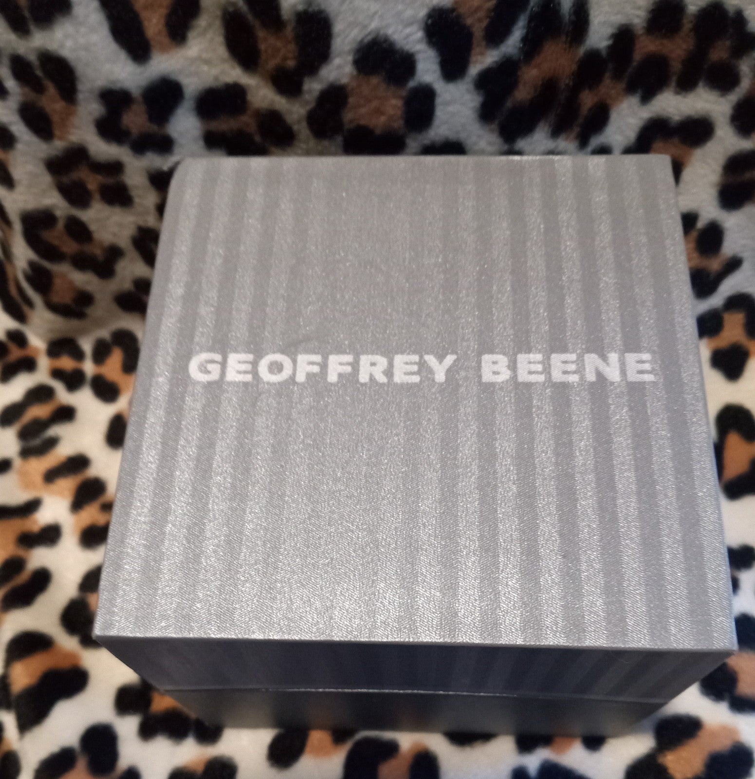 Gallery image 2 for Geoffrey Beene Genuine Diamond Accent Watch