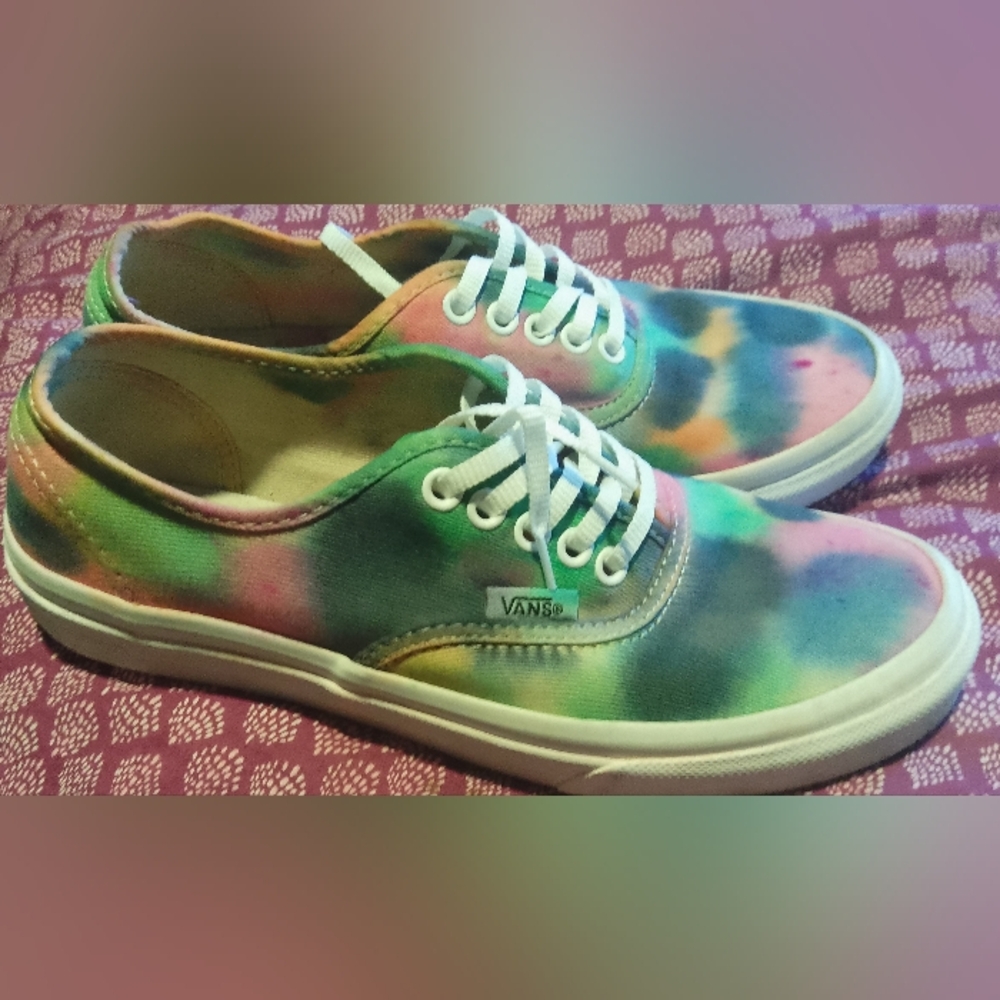 Gallery image 1 for Vans Custom Tie Dyed Casual Sneakers