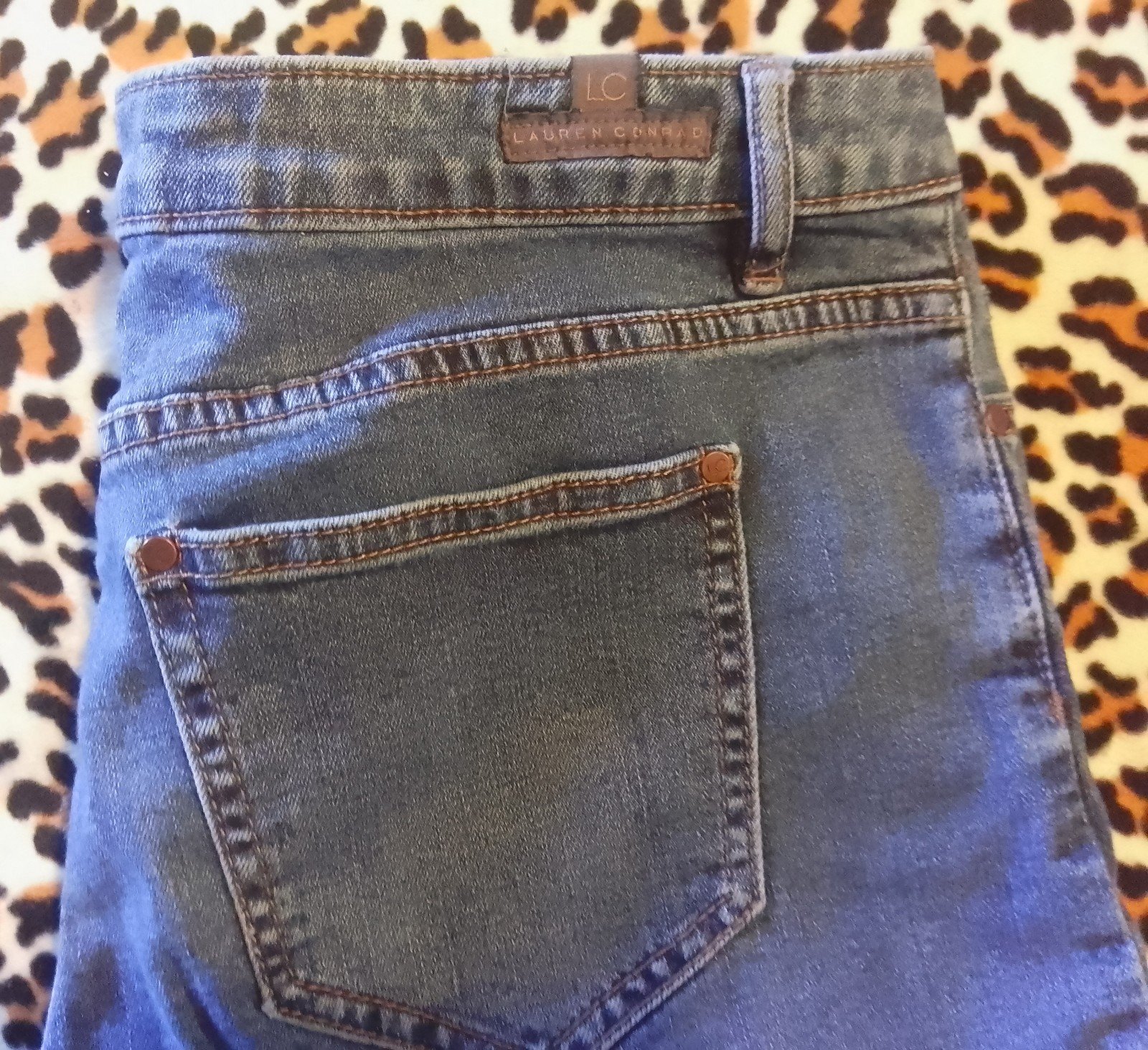 Gallery image 2 for LC Lauren Conrad Cuffed Jean Shorts