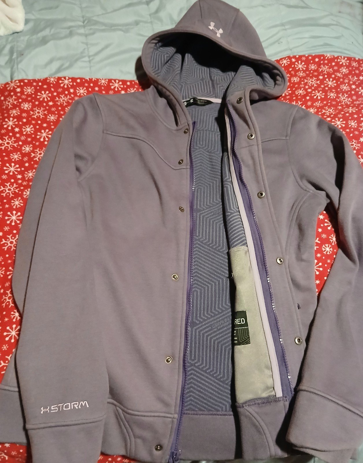 Gallery image 4 for Under Armour Storm Cold Gear Hooded Jacket