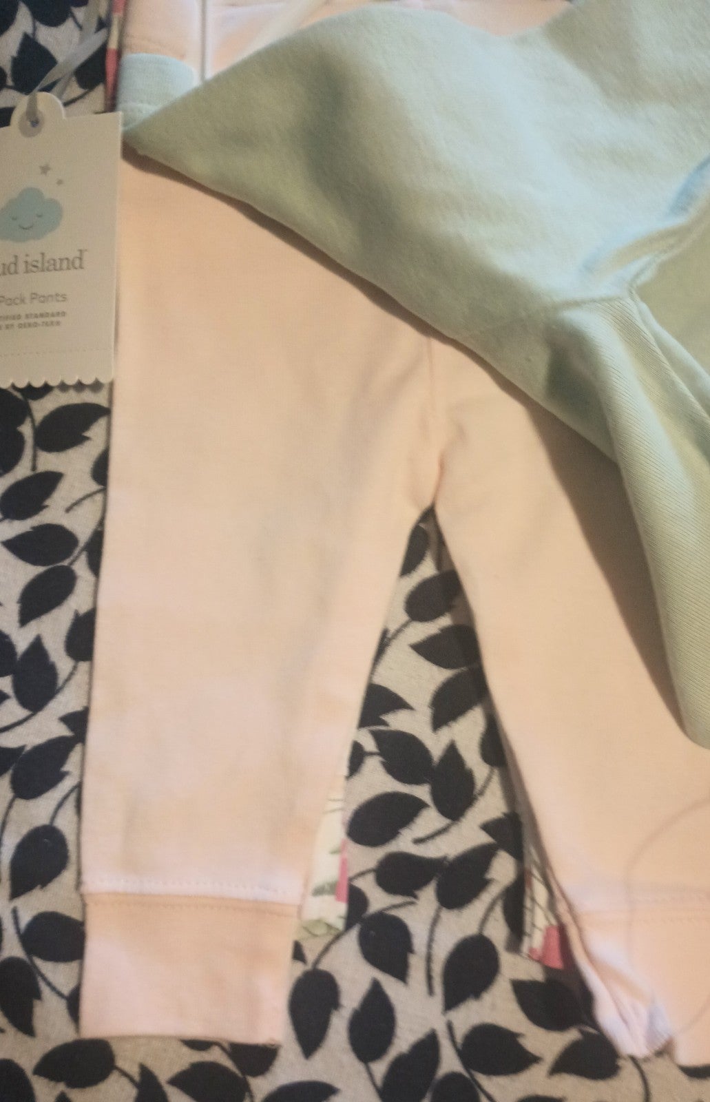 Gallery image 2 for Cloud Island 3-Pack Pants & Bows, Newborn