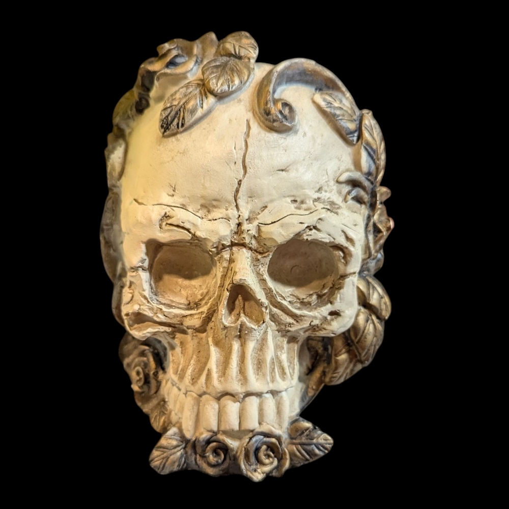 Gallery image 3 for Halloween Decor Set of 2 Decorative Skulls