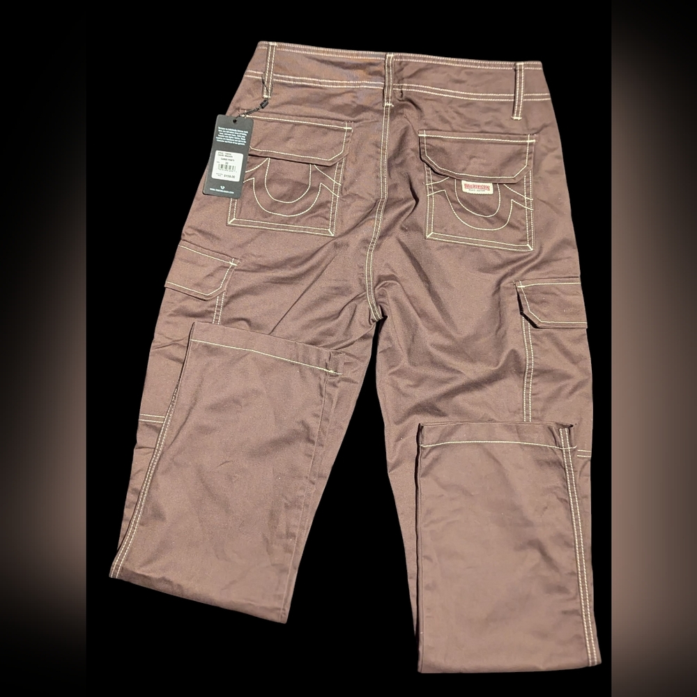Gallery image 2 for True Religion Men's Cargo Pants, Size 30