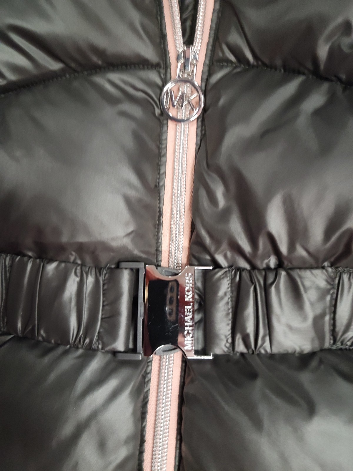 Gallery image 5 for Michael Kors Girls Hooded Puffer Jacket