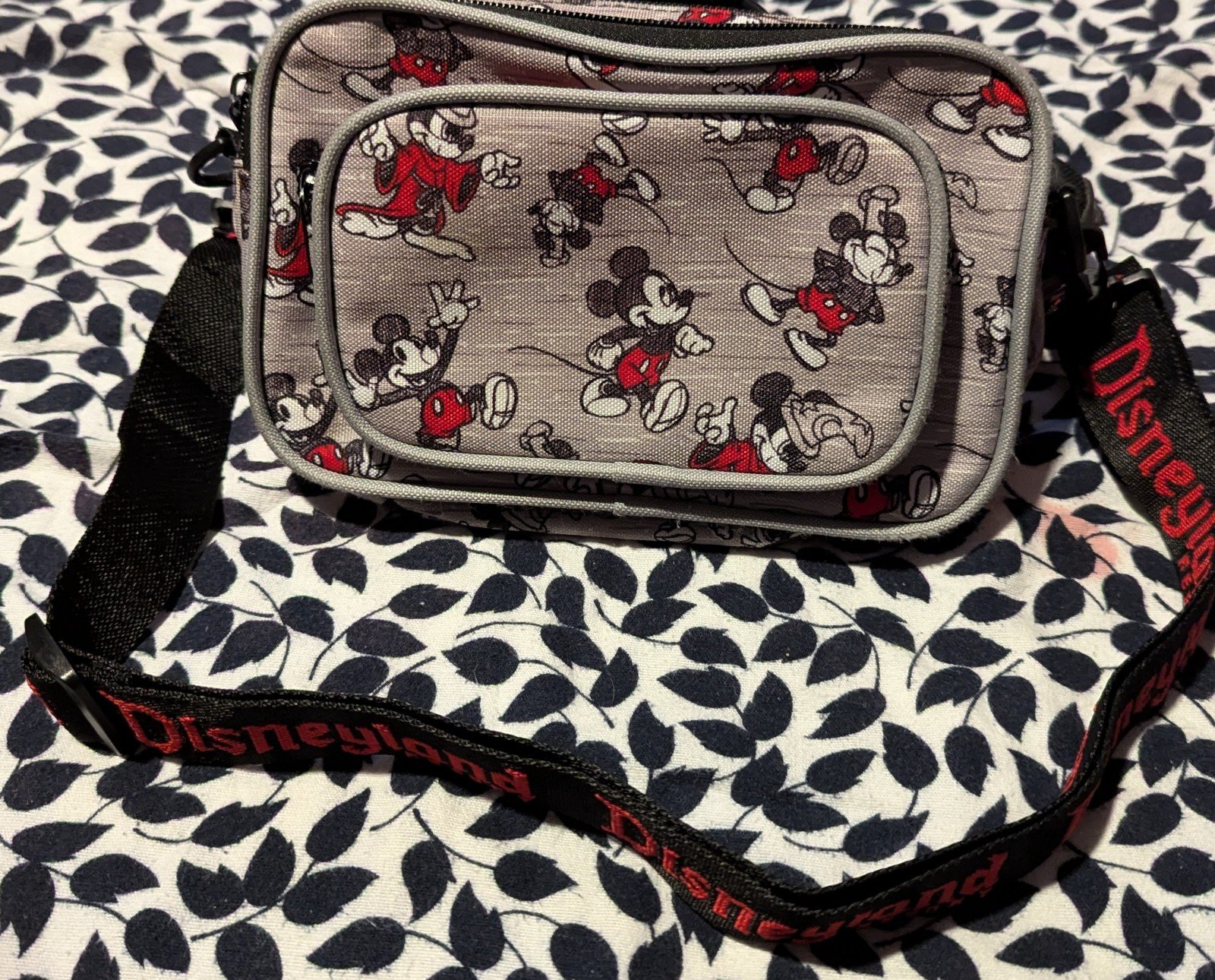 Disney Parks Fanny Pack/Crossbody/Camera Bag featuring Mickey Mouse