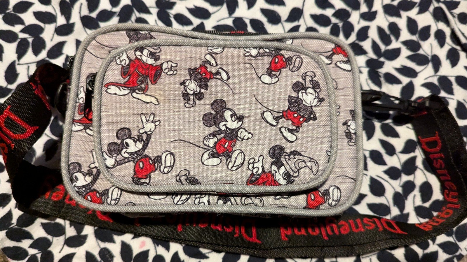 Gallery image 1 for Disney Parks Fanny Pack/Crossbody/Camera Bag featuring Mickey Mouse
